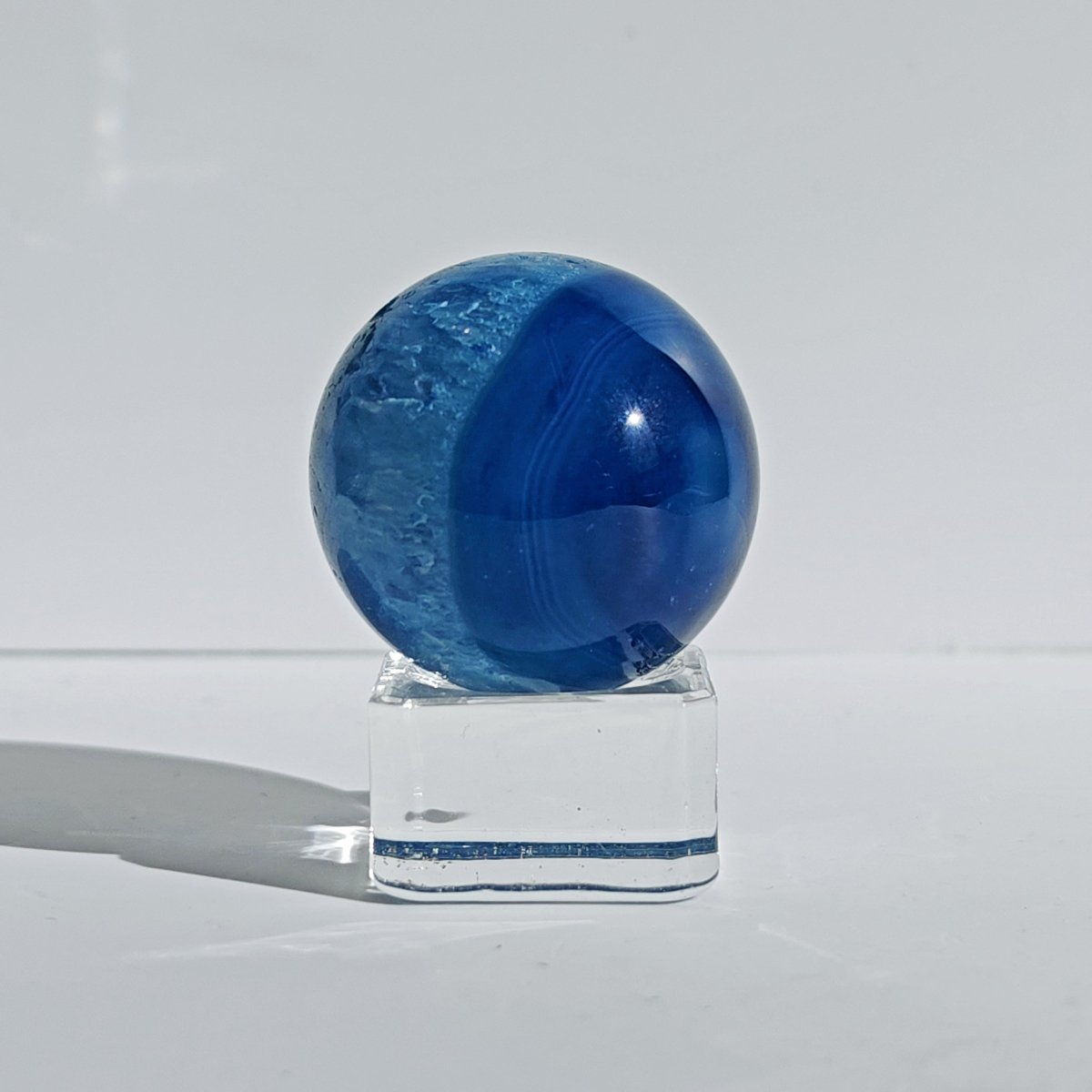 Esfera de Ágata Azul