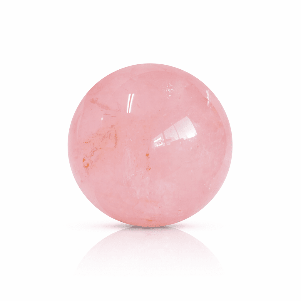Esfera de Cuarzo Rosa