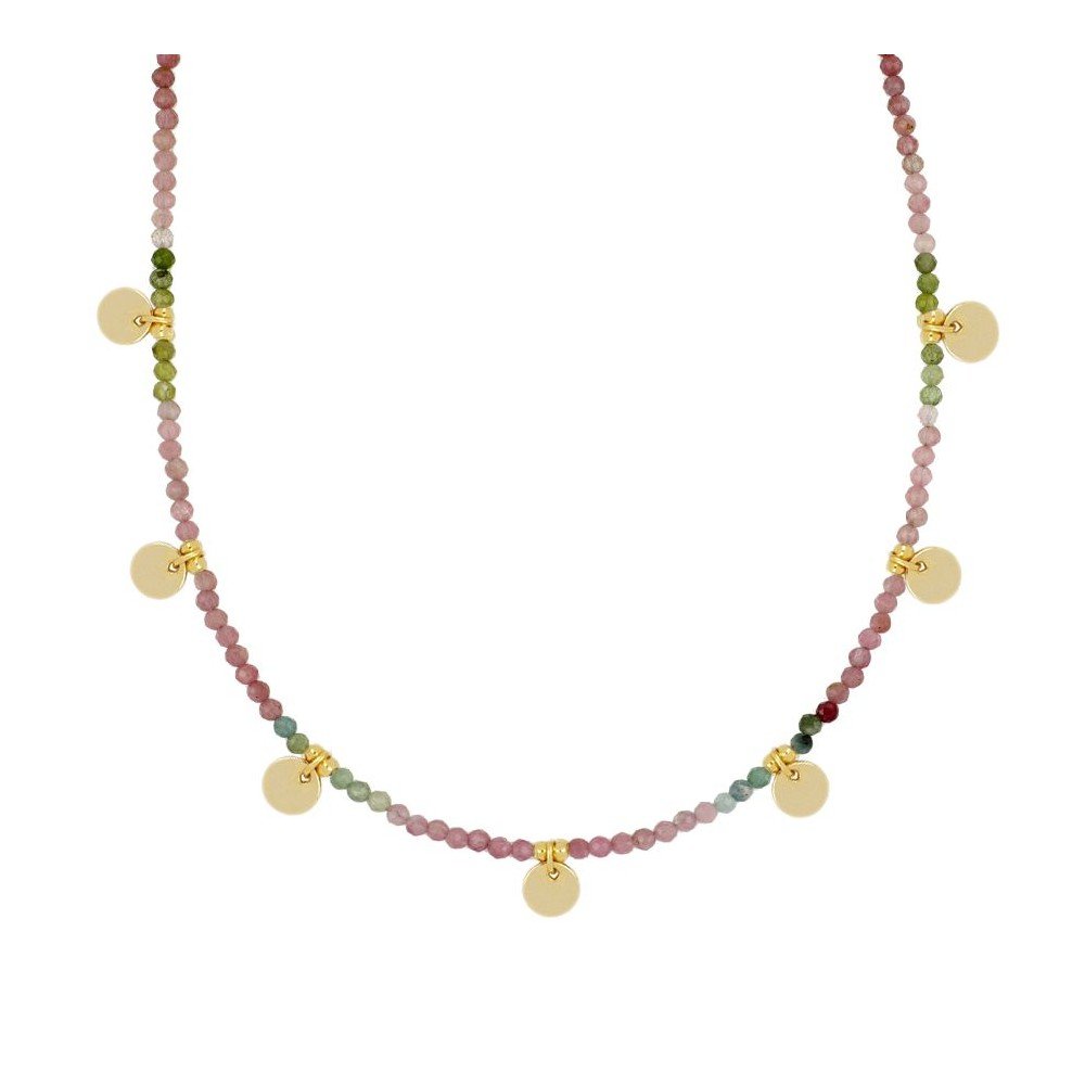 Gargantilla 'Jolie' de Turmalina Multicolor