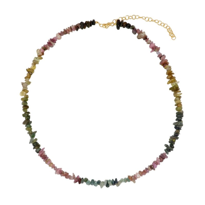 Gargantilla 'Penélope' de Turmalina Multicolor