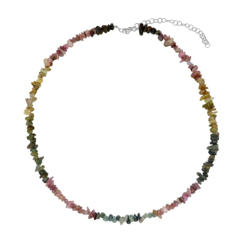 Gargantilla 'Penélope' de Turmalina Multicolor