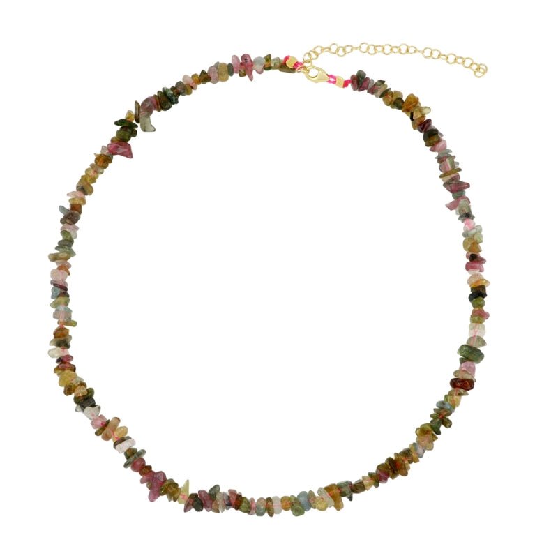 Gargantilla 'Penélope' de Turmalina Multicolor Mix