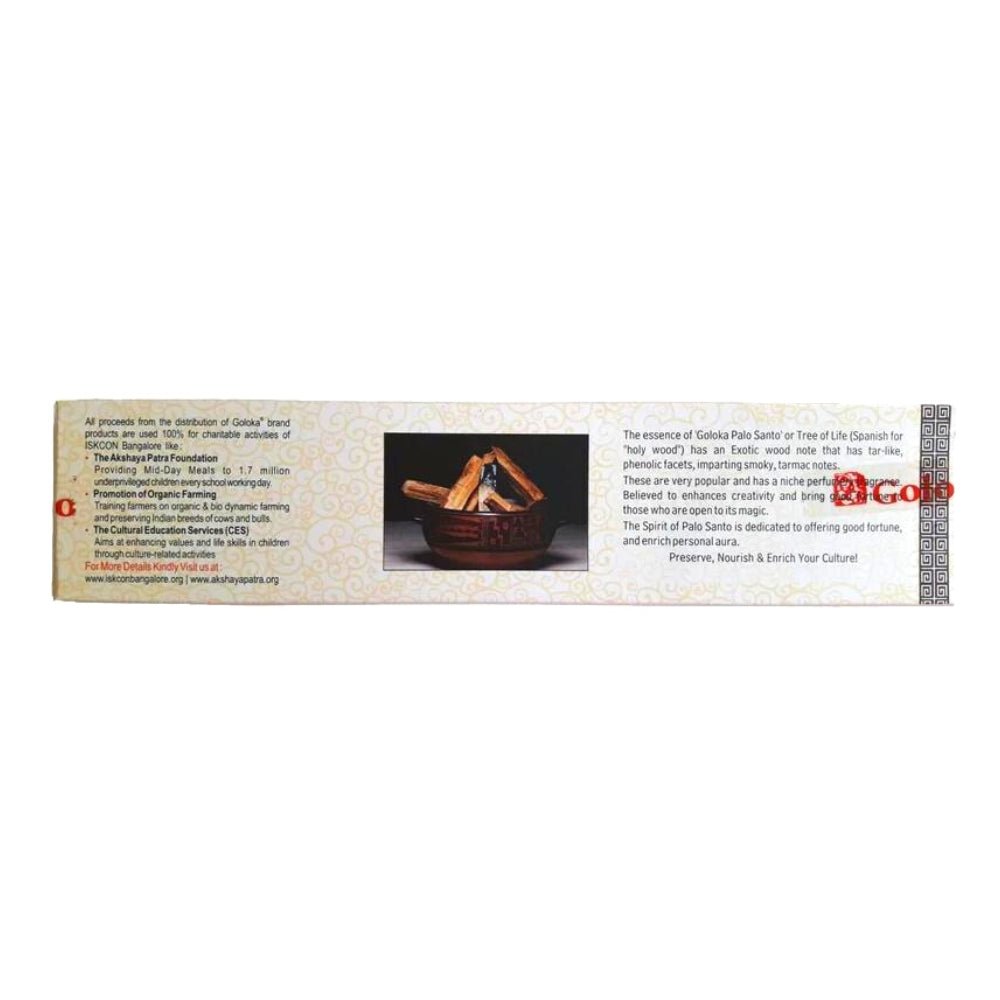 Incienso de Palo Santo Goloka 15 gr