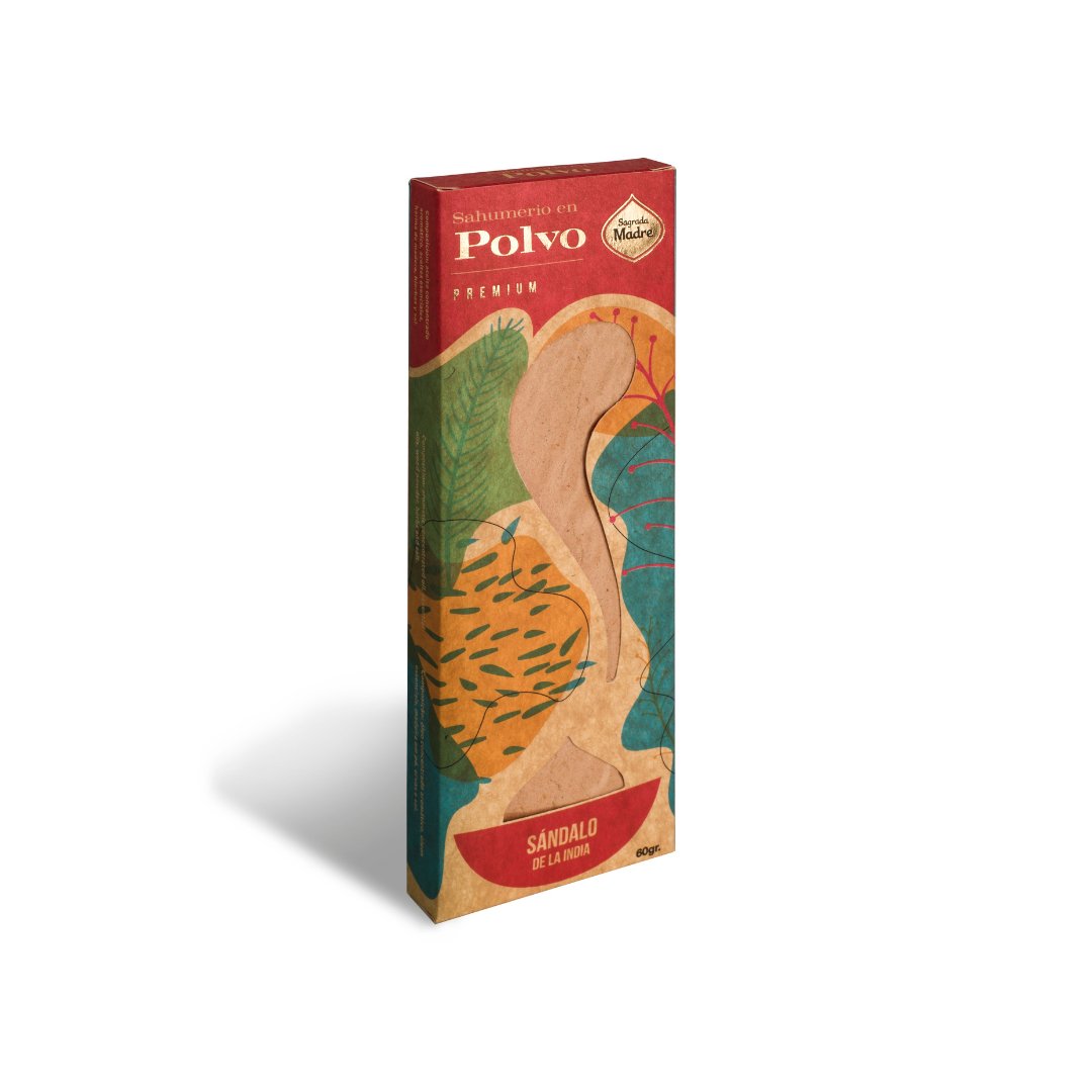Incienso en Polvo Sándalo de la India - Sagrada Madre