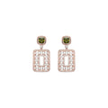 Pendientes acabado en oro 18k
