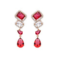 Pendientes acabado en oro 18k
