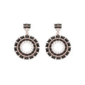 Pendientes acabado en oro 18k
