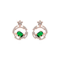 Pendientes acabado en oro 18k