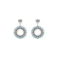 Pendientes acabado oro 18k
