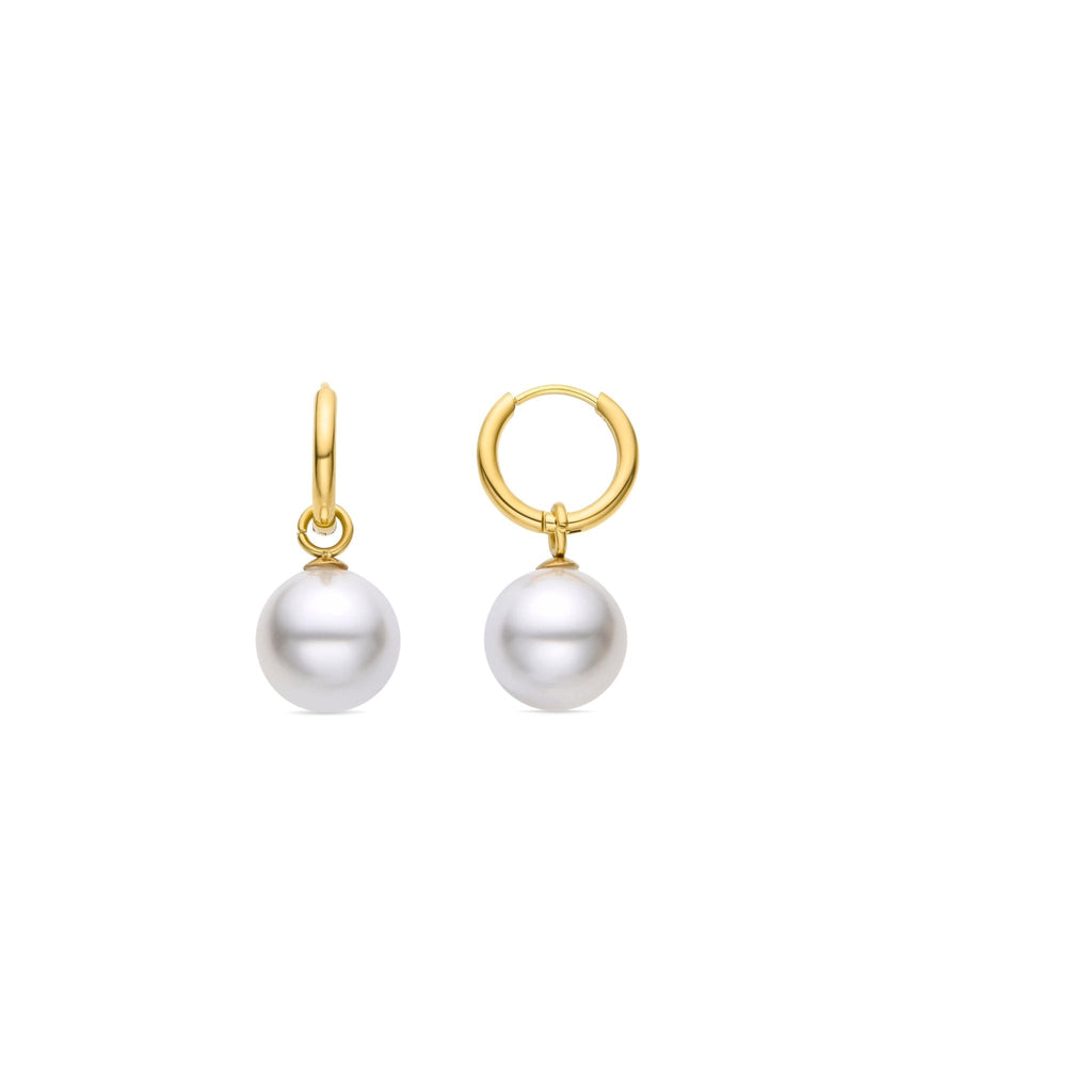 Pendientes acabado oro 18k