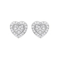 Pendientes acabado plata