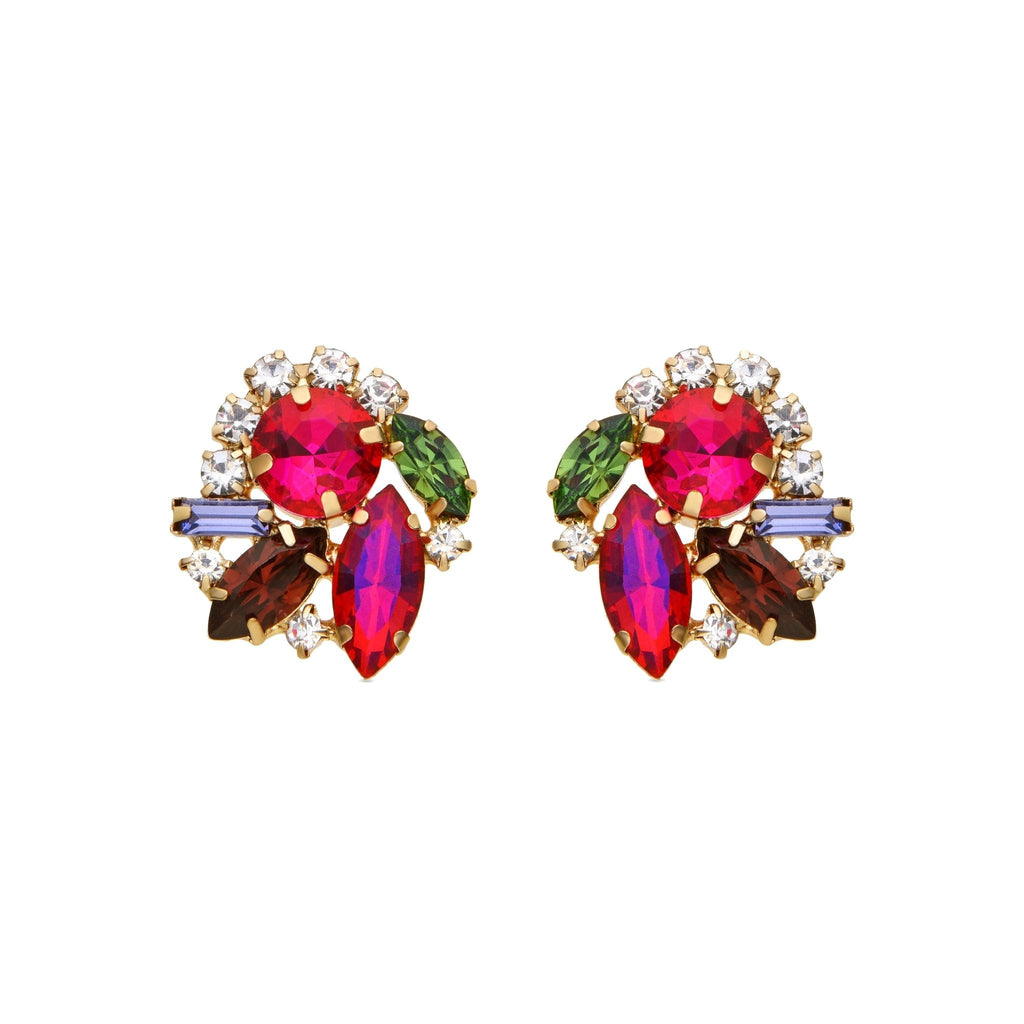 Pendientes acabados en oro amarillo 18k
