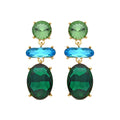 Pendientes acabados en oro amarillo 18k