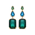 Pendientes acabados en oro amarillo 18k