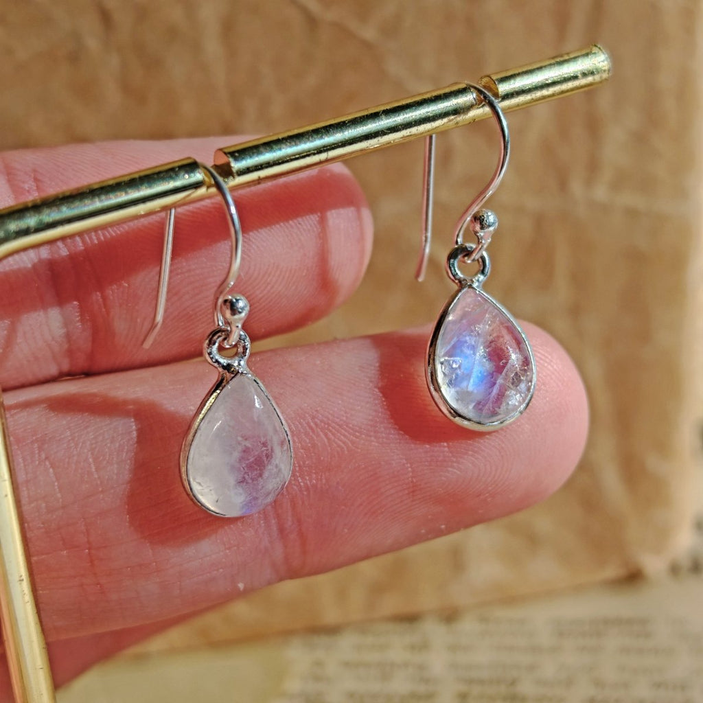 Pendientes 'Aurora' Piedra de Luna S925