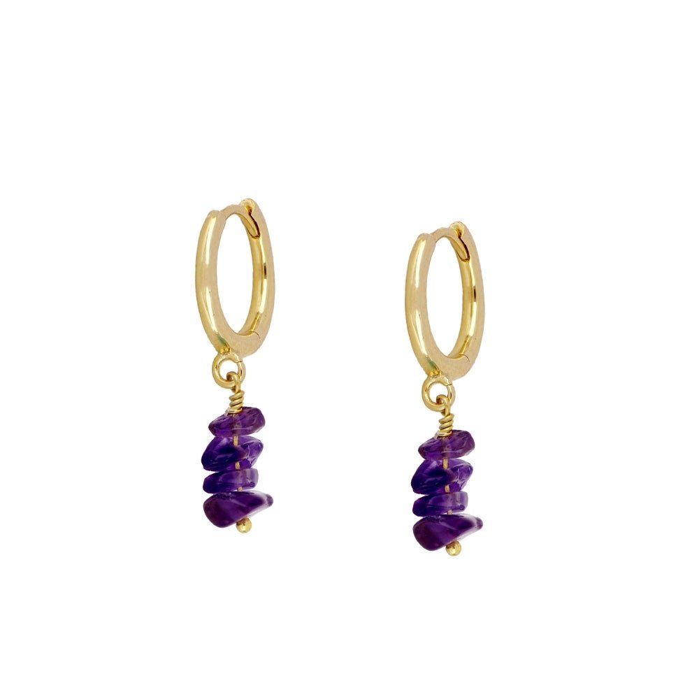 Pendientes 'Eloise' de Amatista