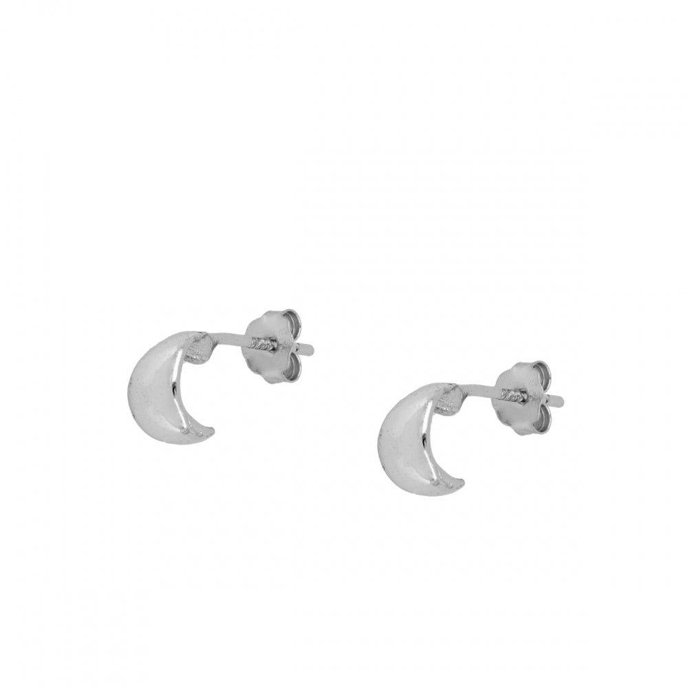 Pendientes Luna - Plata de Ley 925