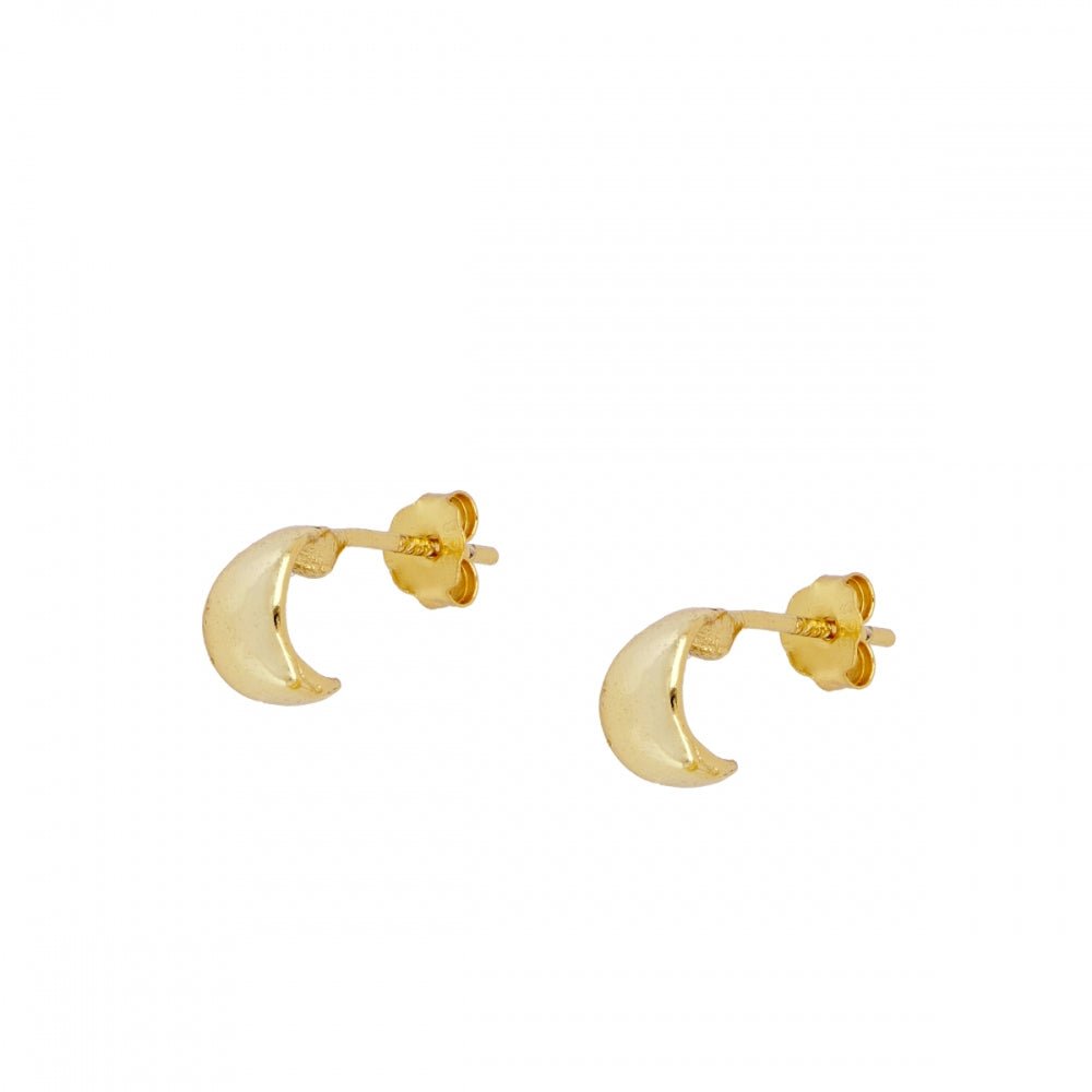 Pendientes Luna - Plata de Ley 925