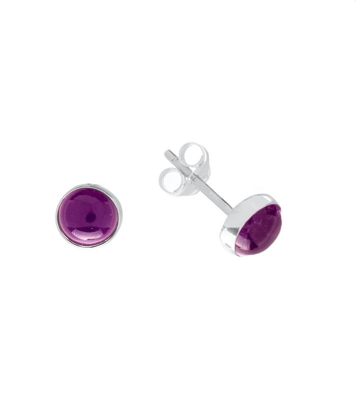 Pendientes 'Nüwa' Amatista y Plata de Ley 925