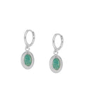 Pendientes 'Ovale' de Amazonita