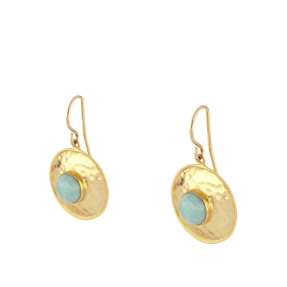 Pendientes 'Scarlett' de Amazonita