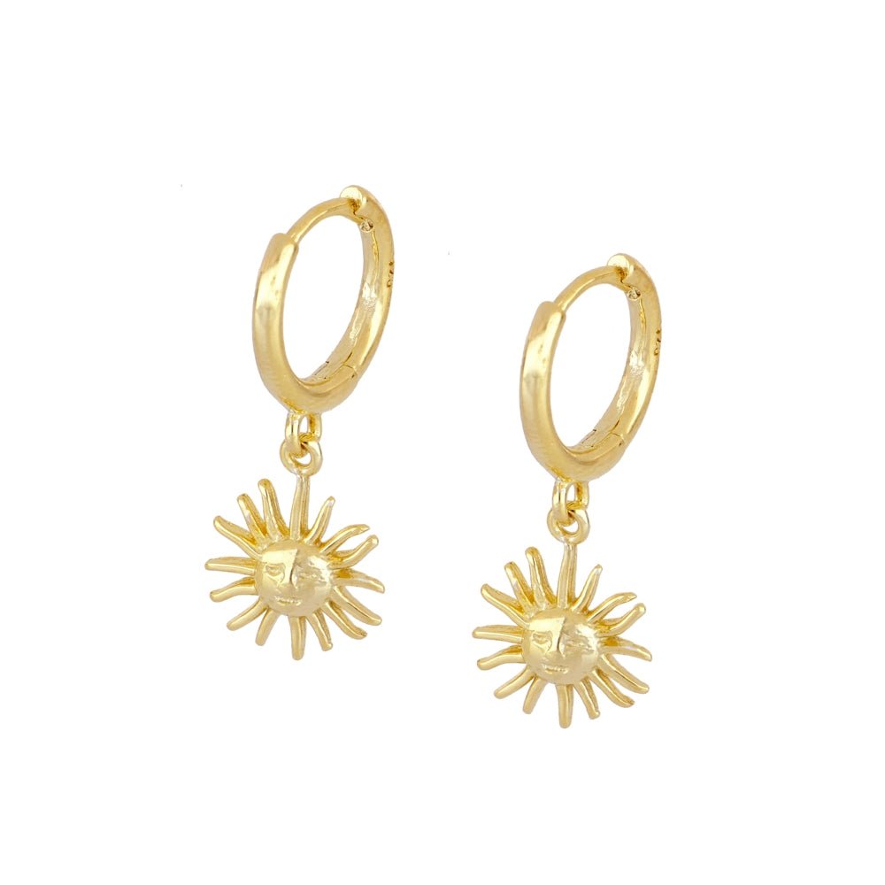 Pendientes 'Smiley Sun'