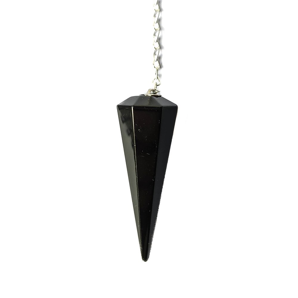 Péndulo de Obsidiana Facetado