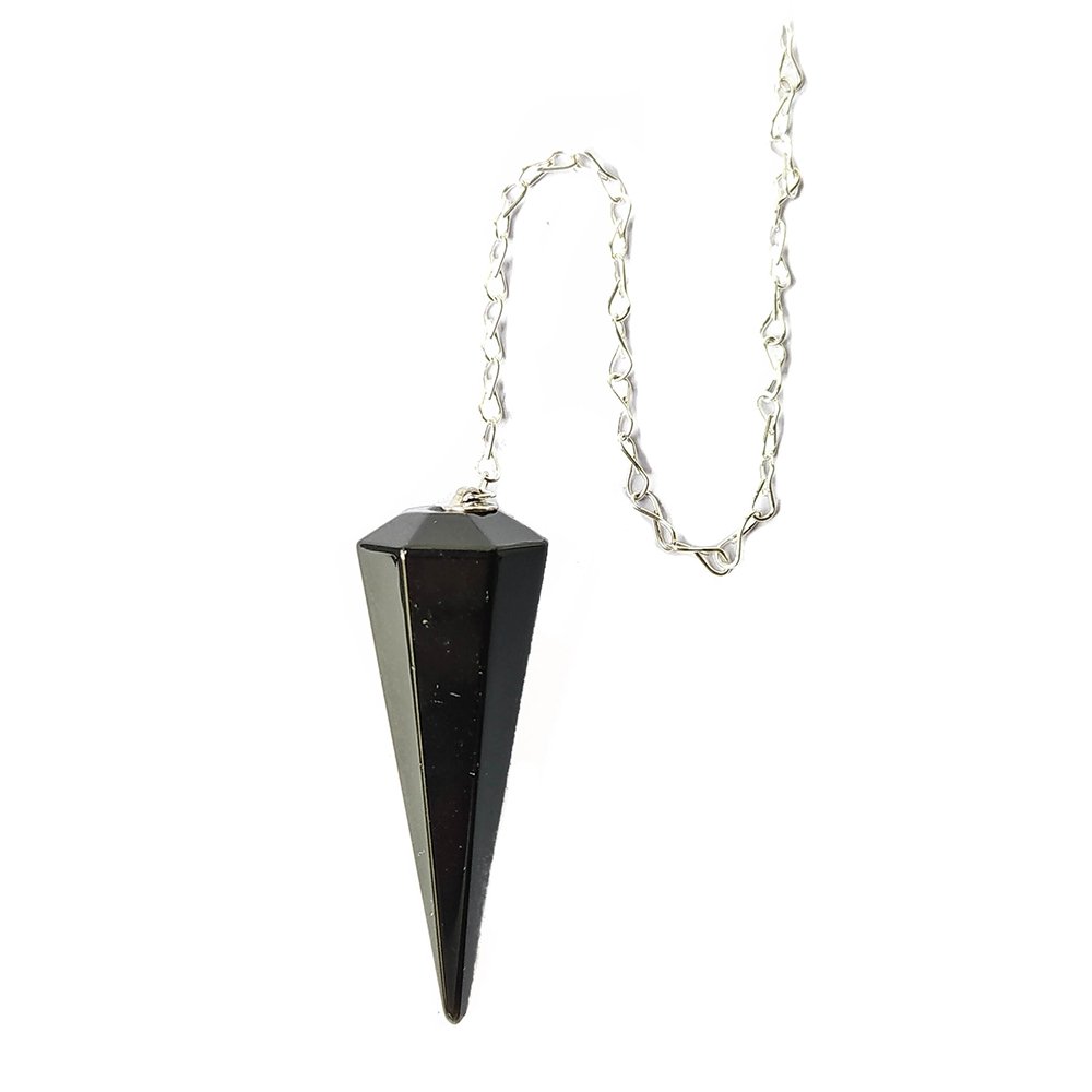 Péndulo de Obsidiana Facetado