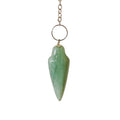 Péndulo Gota de Cuarzo Verde