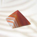 Pirámide de Ágata Naranja