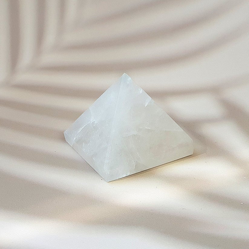 Pirámide de Cuarzo Blanco