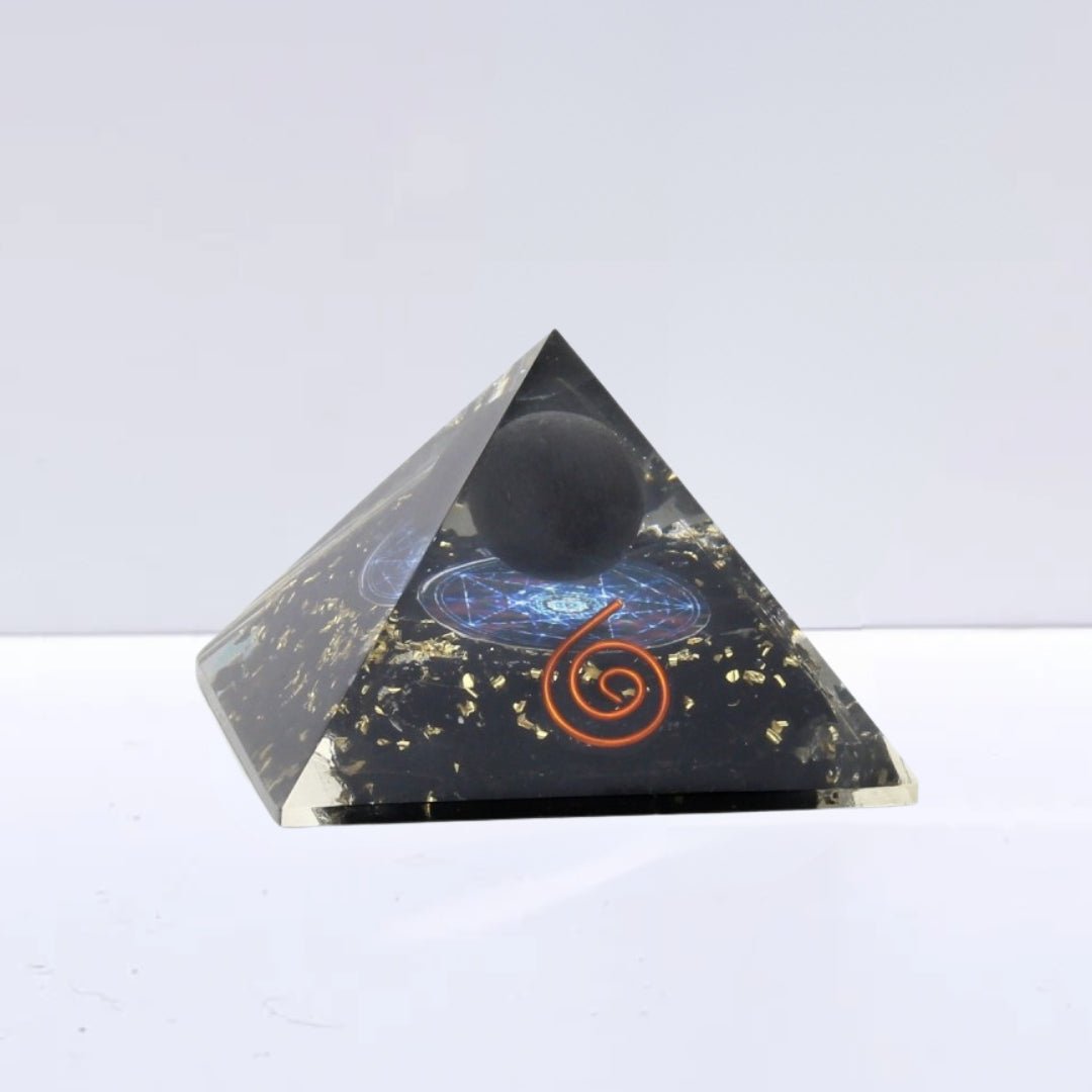 Pirámide Orgonita 'Earth' - Turmalina