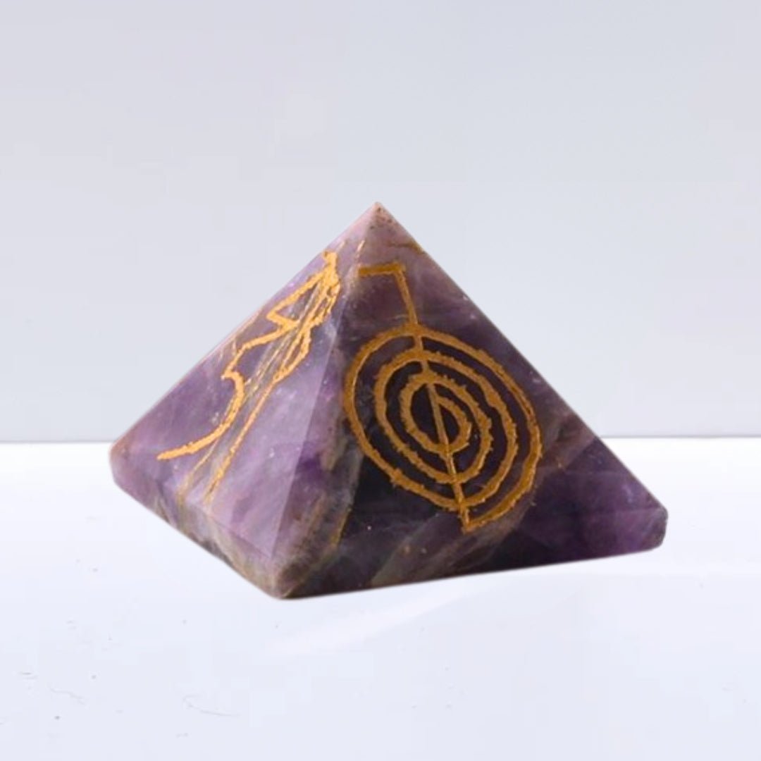 Pirámide Reiki de Amatista