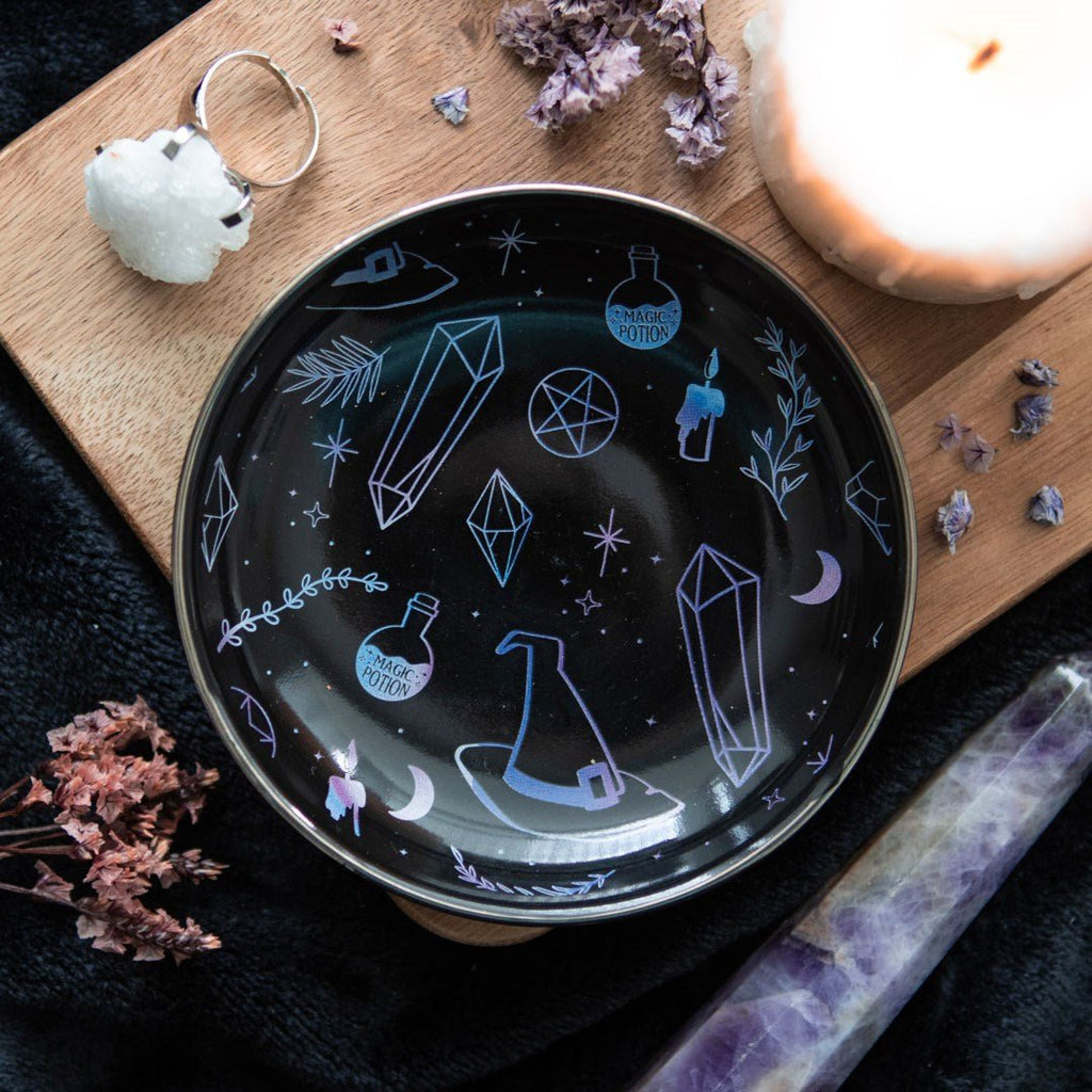 Plato cerámico 'Magic Crystals'