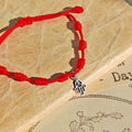 Pulsera 7 Nudos con Mano de Fátima S925