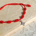 Pulsera 7 Nudos con Nudo de bruja S925
