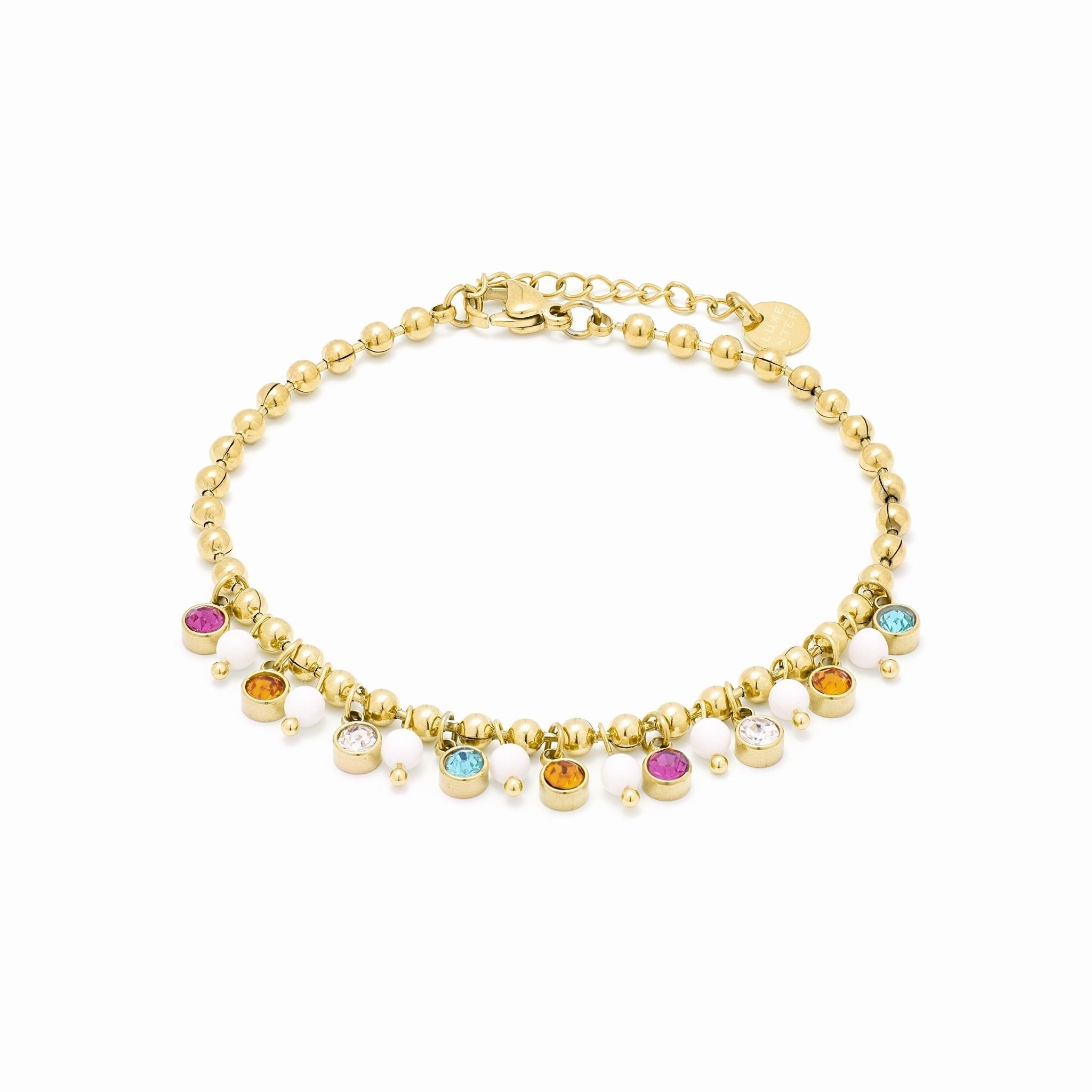 Pulsera acabado oro 18k