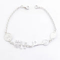 Pulsera Cuádruple de Protección S925: Guardianes de la Fe