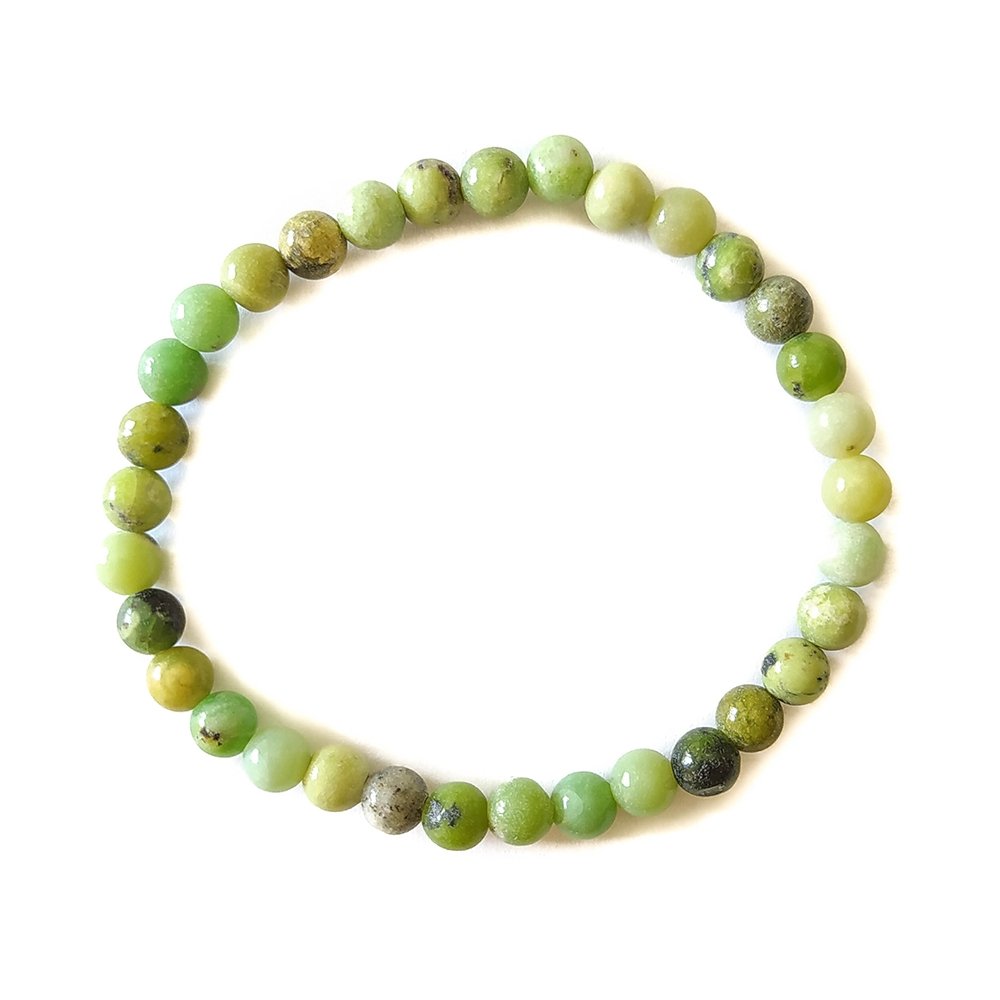 Pulsera de Bolas de Crisoprasa