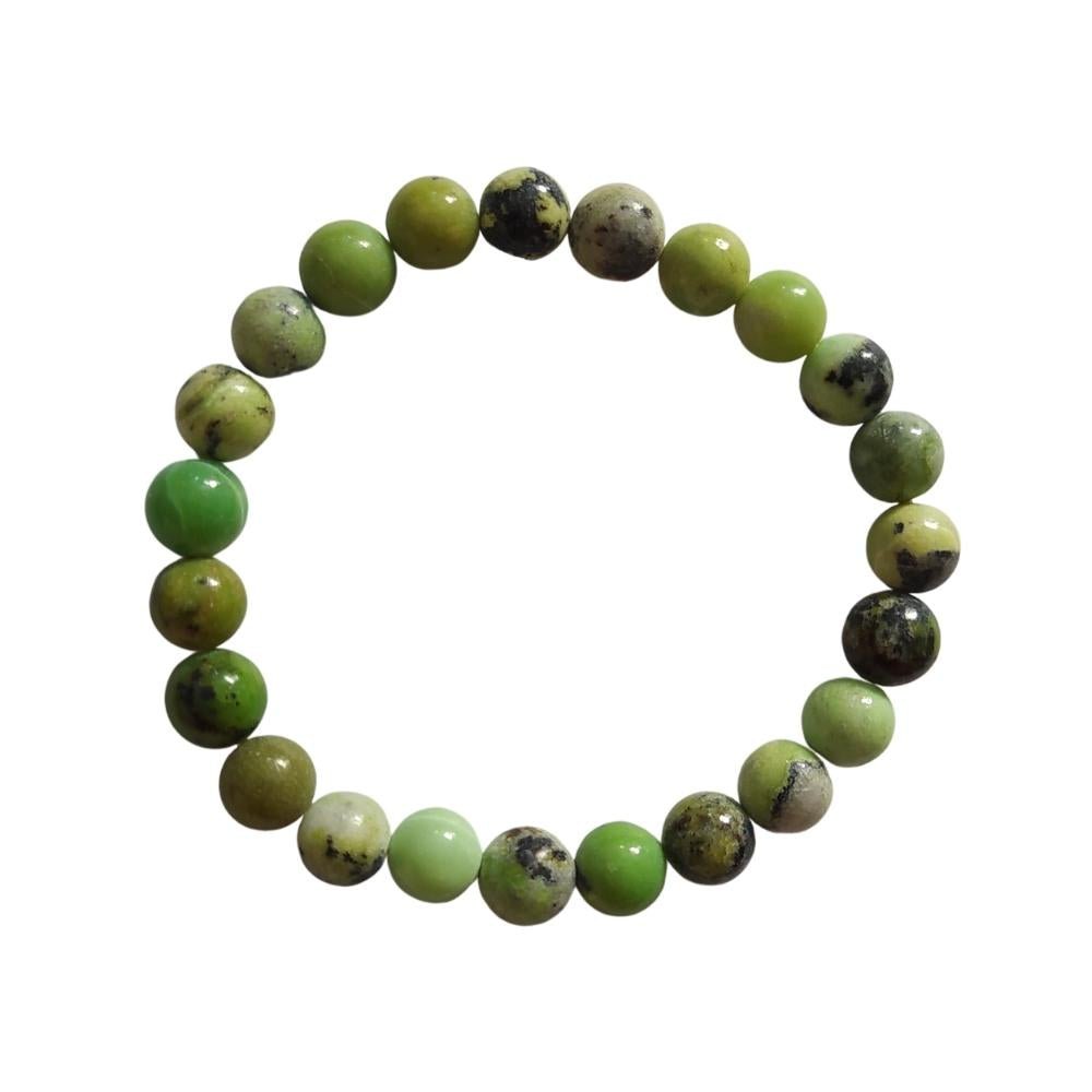 Pulsera de Bolas de Crisoprasa