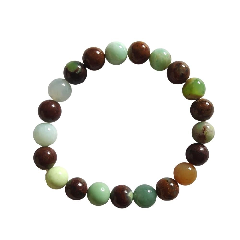 Pulsera de Bolas de Crisoprasa