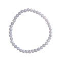 Pulsera de Calcedonia Azul