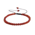 Pulsera de Cornalina con Nudo Corredizo