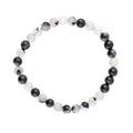 Pulsera de Cuarzo Turmalinado Bola Lisa