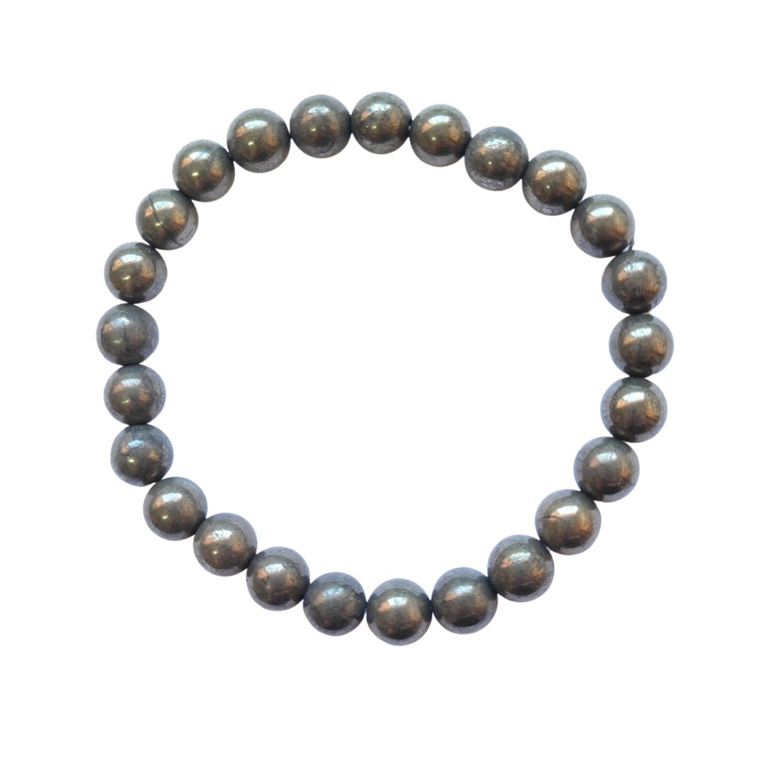 Pulsera de la Abundancia - Pirita Bola Lisa