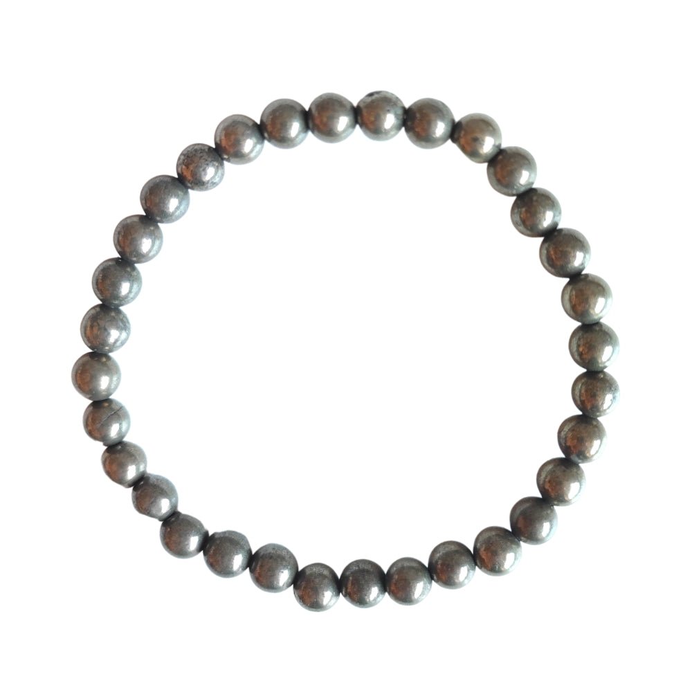 Pulsera de la Abundancia - Pirita Bola Lisa