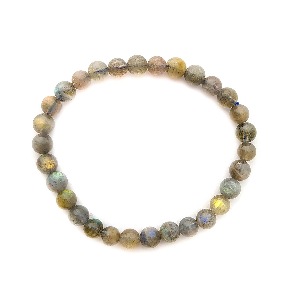 Pulsera de Labradorita Bolas