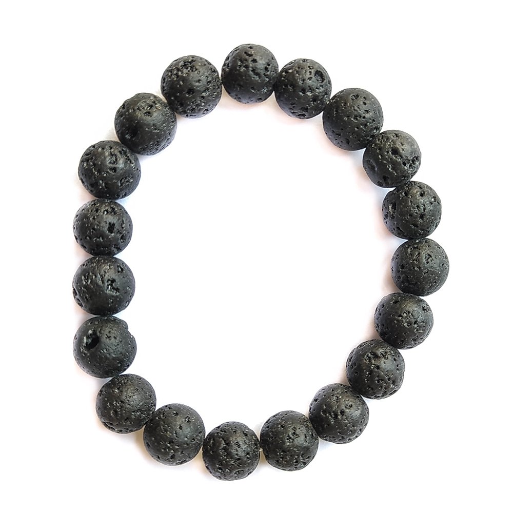 Pulsera de Lava Volcánica