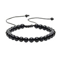 Pulsera de Ónix con Nudo Corredizo