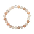 Pulsera de Piedra de Luna Multicolor